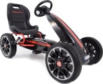Ramiz šliapací motokára Gokart ABARTH čierna