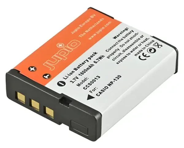 JUPIO Akumulátor pre digitálny fotoaparát Casio (CCS0013) / NP-130 / 1800 mAh (CCS0013)