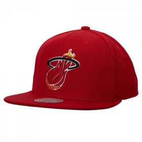 Mitchell & Ness NBA Miami Heat Team Ground 2.0 Snapback Hwc Heat Cap HHSS3258-MHEYYPPPRED1 OSFM