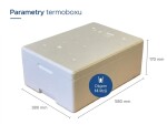 Termoboxy CZ & SK Polystyrénový termobox 14L/10,9Kg