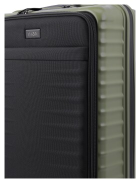 Palubný kufor na notebook Titan Upgrade S23 Front pocket Forest green