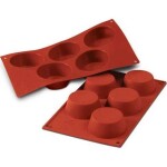 Silikónová forma na muffiny 8x3,2 cm 675 ml - Silikomart - Silikomart