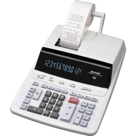 Sharp CS-2635 RHGY stolný kalkulačka s tlačiarňou sivá Displej (počet miest): 12 230 V (š x v x h) 250 x 87 x 345 mm; CS-2635RHGY-SE