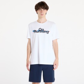 Tričko On On Run T-Shirt Graphic White M