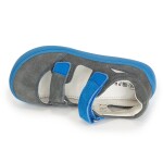 Chlapčenské sandále Barefoot TERY GREY, Protetika, sivá - 21