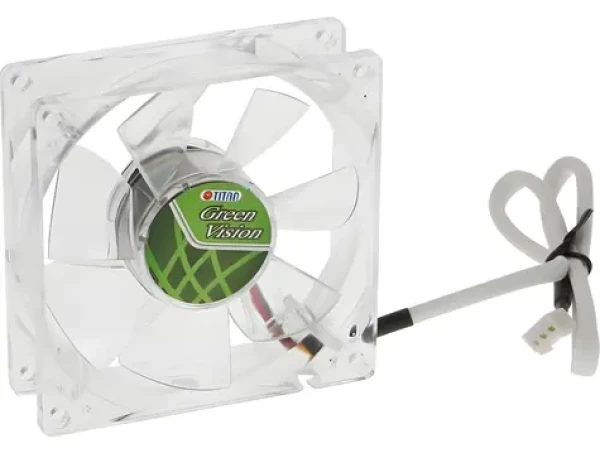 Titan Green Vision TFD-8025GT12ZRB / Ventilátor / 80 mm (33080G)