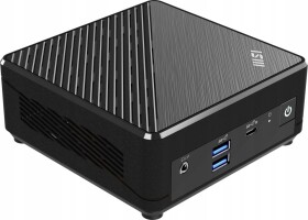 MSI MSI Cubi N ADL-007DE Intel® N N100 4 GB DDR4-SDRAM 128 GB SSD Windows 11 Pro Mini PC Čierny