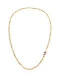 Tommy Hilfiger Neprehliadnuteľný pozlátený náhrdelník Bruce Chain 2790651
