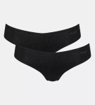 Dámske nohavičky ZERO Modal 2.0 Hipstring 2P - BLACK - čierne 0004 - SLOGGI BLACK S