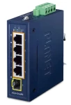 Planet IGS-514PT / Switch priemyselný / 4X Gigabit PoE+ RJ-45 / 1x SFP / IP30 / DIN / nástenná montáž (IGS-514PT)