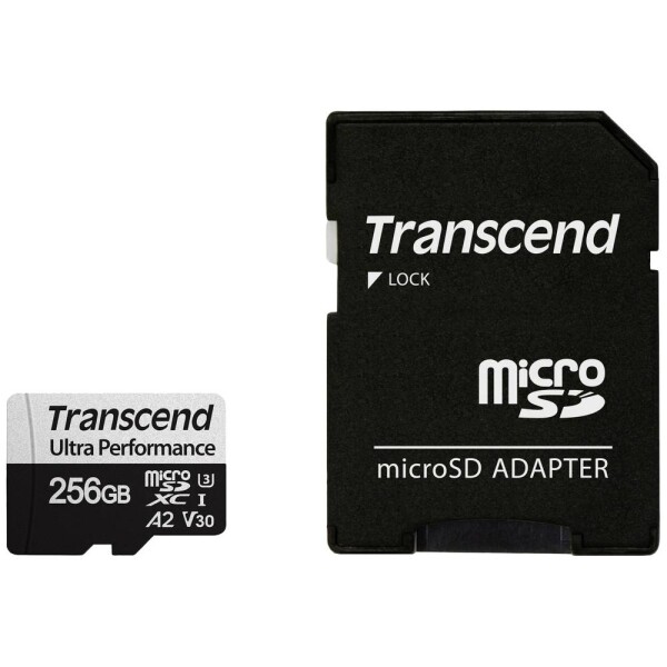 Transcend microSDXC 340S pamäťová karta micro SDHC 256 GB Class 10, Class 3 UHS-I; TS256GUSD340S