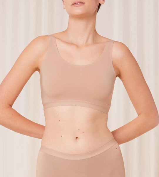 Dámska podprsenka Smart Natural Bralette - BROWN - sv. hnedá 00EP- TRIUMPH BROWN 02