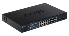 ZyXEL XMG1915-18EP / Switch / 16x 2,5 GbE / 8x PoE++ 802.3bt / 2x 10G SFP+ / 180W PoE (XMG1915-18EP-EU0101F)