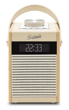 Roberts Radio Rambler Midi Cream / Prenosné rádio / DAB+ a FM / USB / BT / LCD Displej (RAMBLERMIDIPCE)