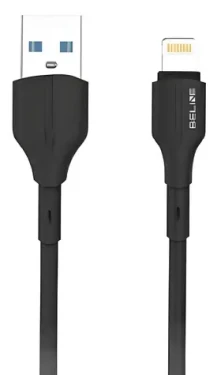 Beline BLNCBL01 čierna / Kábel USB-A na Lightning / 1 m / 25W (BLNCBL01)
