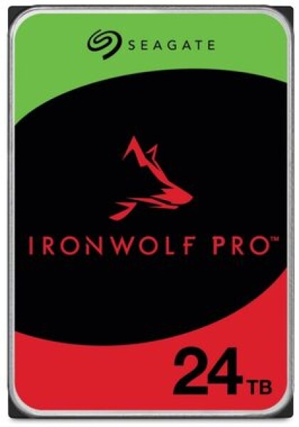 Seagate IronWolf Pro 24TB / HDD / 3.5" SATA III / 7200 RPM / 512MB cache (ST24000NT002)