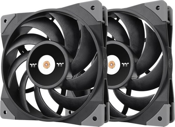 Thermaltake TOUGHFAN 12 High Static Pressure Fan (2 Pack) CL-F082-PL12BL-A