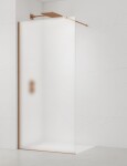 Sprchová zástena SAT Walk-in 110 cm brúsený rose gold SATBWI110MSPRRG SATBWI110MSPRRG