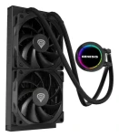 Genesis Hydria 240 čierna / Komplet vodného chladenia CPU / 2x 120 mm / ARGB / max. 1500 RPM / 80 CFM (NLG-2318)