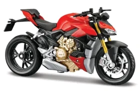 Maisto Ducati Super Naked V4 S červená