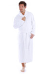 Unisex župan do sauny biely - Vestis S