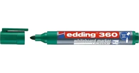 Edding 360 zelená / Popisovač na biele tabule / okrúhly hrot / šírka stopy 1,5-3 mm (4-360004)