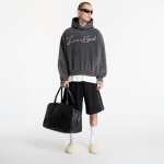 Mikina Fear Of God 26 Classic Fit Half Raglan Hoodie Off Black XXL