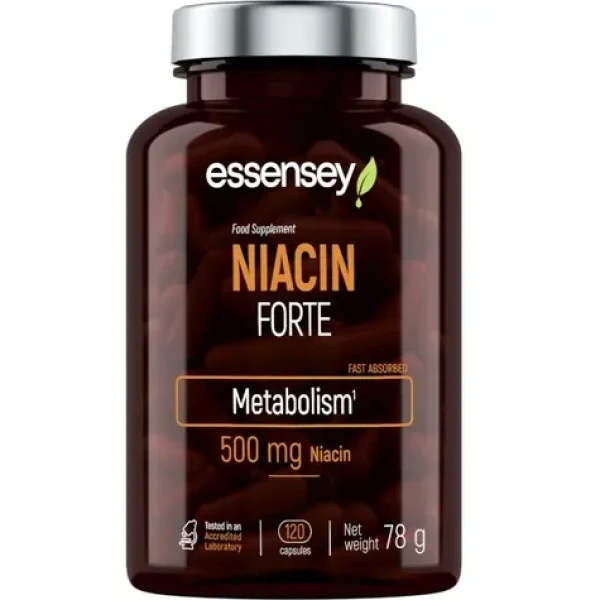 Trec Nutrition ESSENSEY Niacín Forte - vitamín B3 - 120 kapsúl (TR-08-052)