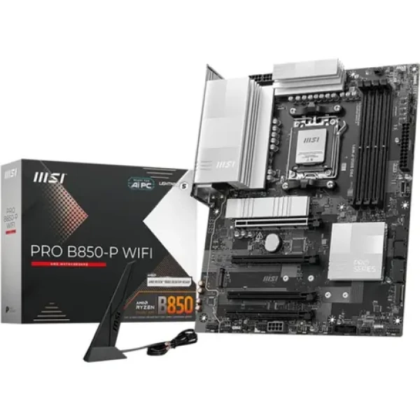 MSI PRE B850-P WIFI / B850 / 4X DDR5 / 1x 5GLAN / Wi-Fi 7 / ATX (PRO B850-P WIFI)