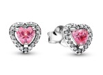 Pandora Romantické srdiečkové náušnice Timeless 298427C02