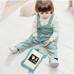 MalPlay Magický tabliet s LED svetelnou abecedou veľryba