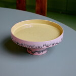 HK living Kameninová misa na podstavci 70's Ceramics Bubble