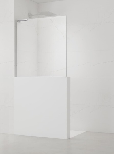 Sprchová zástena SAT walk-in 120 cm na zníženú priečku SATBWIS120ZAVL SATBWIS120ZAVL