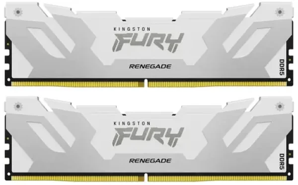 Kingston Fury Renegade White 48GB (2x 24GB) DDR5 8000MHz / CL38 / DIMM / XMP (KF580C38RWK2-48)