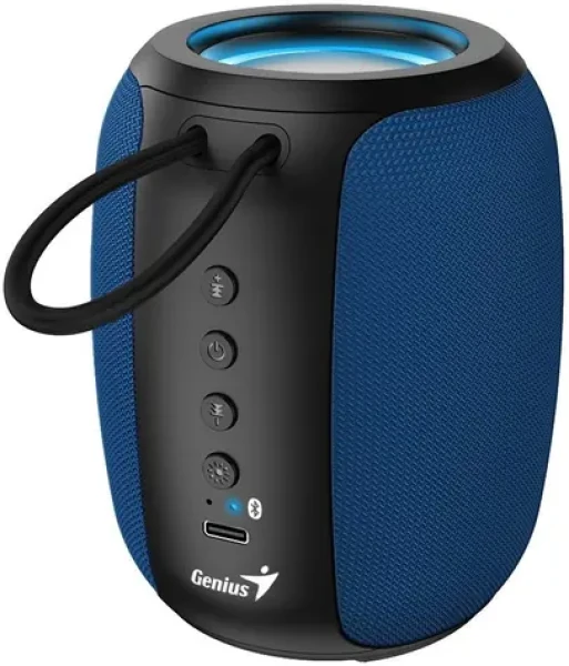 Genius repro SP-915BT čiernomodrá / Bluetooth 5.3 / 5W / mikrofón / Copilot AI komunikácia / USB-C nabíjanie (31730052402)