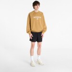 Mikina New Balance Linear Graphic Fleece Crew Stucco XL