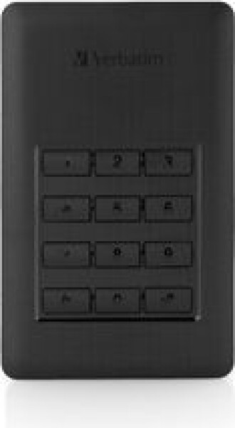 Verbatim Store 'n' Go Secure 1TB Czarno-srebrny (53401)