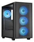 Chieftec Hunter 3 GS-03B-OP čierna / Skriňa / ATX, E-ATX / Midi Tower / RGB / priehľadná bočnica / bez zdroja (GS-03B-OP)