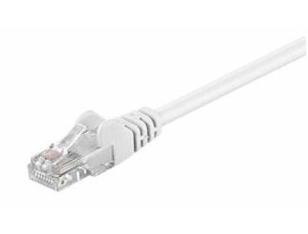 Goobay 68502 CAT 5e patch kábel U/UTP 10 m biela (4040849685026)