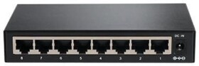 XXX_Planet Technology Corp (Planet) Wi-Tek WI-SG108 łącza sieciowe Nie zarządzany Gigabit Ethernet (10/100/1000) Čierny, Oranžový