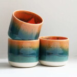 Studio Arhoj Porcelánový hrnček Vulkan 150 ml