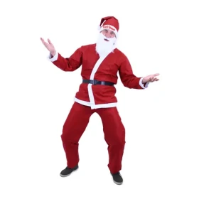 Rappa Kostým Santa Claus (bez fúzov) pre dospelých