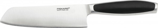 Fiskars Royal 1016465 Nôž Santoku / dĺžka 17 cm / nerezová oceľ / HRC 55 (1016465)