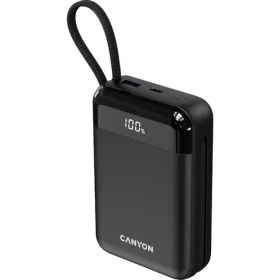 Canyon OnPower 204 20000 mAh s káblom USB-C a Lightning čierna (CNS-CPB204B)
