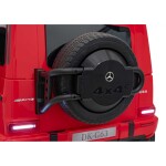 Mamido Elektrické autíčko Mercedes Benz G63 AMG XXL STRONG 24V červené
