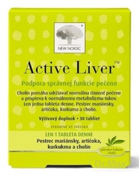 NEW NORDIC Active Liver 30 tabliet