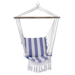 Strömshaga Závesné húpacie kreslo Artur Stripe Blue / Off White