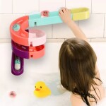 Mamido Hra Bath Toy Track Slide Duck Set 44 kusov