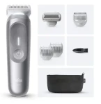 Braun BG 7550 BodyGroomer šedá / Zastrihávač / Pánsky / Na telo / Nabíjacia batéria / USB-C (244732)