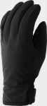 Unisex rukavice 4F H4Z22-REU001 čierne Černá L